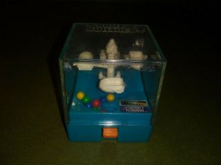 Vintage 1980s Starcades " Rocket Tower " Tomy Pocket Mini Arcade Wind Up Game