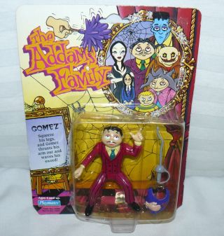 Vintage The Addams Family 4 1/2 " Gomez Playmates 1992 Action Figure