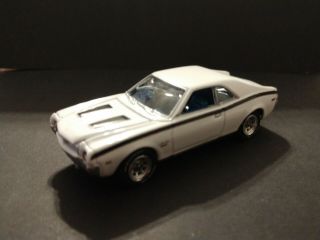 1968 Amc Javelin Sst Adult Collectible Diecast 1/64 Scale Limited Edition White