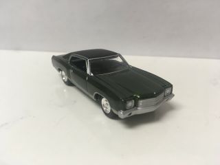 1970 70 Chevy Monte Carlo Collectible 1/64 Scale Diecast Diorama Model