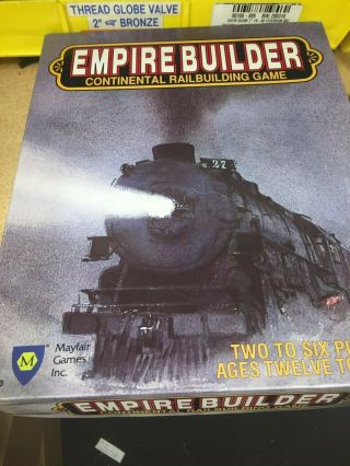 Empire Builder Continental Railbuilding Game Mayfair Games Inc 2 Addition