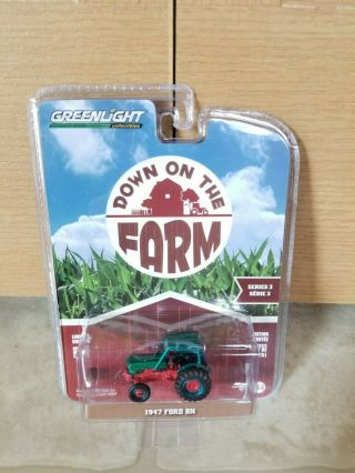 Greenlight 1947 Ford 8n Tractor From Down On The Farm Series 3 Green Machine