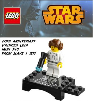Lego Star Wars Slave 1 20th Anniversary Edition Princess Leia Mini Figure Only
