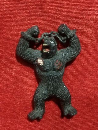 Vtg King Kong Monster Hard Plastic Mexican Ko Bootleg Toy