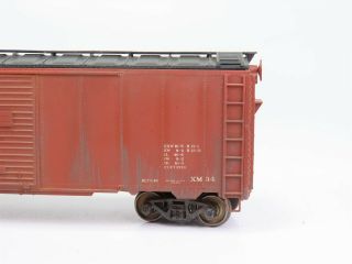HO Scale Freight NC&StL Dixieland Single Door Box Car 18523 RTR Weathered 3