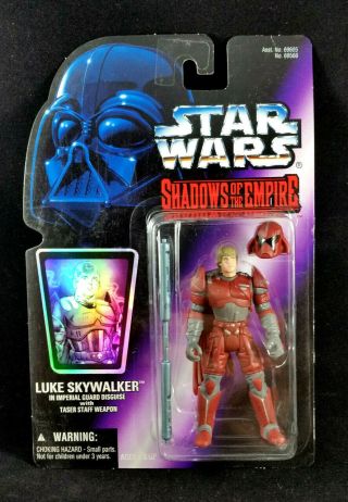 Star Wars Shadows Of The Empire Action Figure - Luke Skywalker Imperial Guard