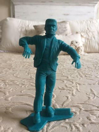 Vintage 1963 Louis Marx & Co.  Frankenstein Toy Figure