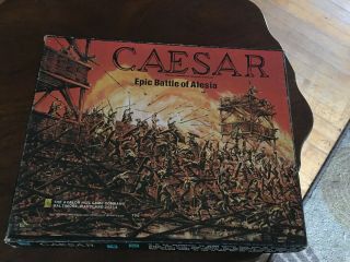 Avalon Hill Caesar: Epic Battle Of Alesia War Board Game 1976 Unpunched