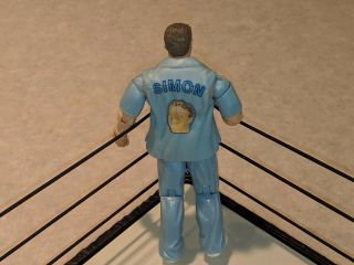 SIMON DEAN WWE Wrestling Figure 2003 Jakks Light Blue Outfit The Simon System 2