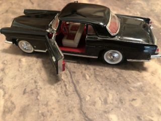 Franklin 1956 Lincoln Continental Mark Ii Black 1:43 Scale Diecast Car