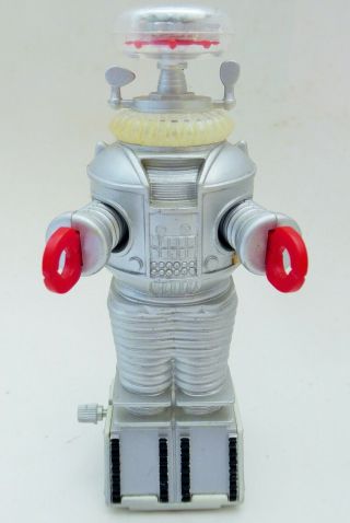 1985 Lost In Space B - 9 Robot Plastic Wind Up Toy Made By Masudaya Japan 4.  5 "