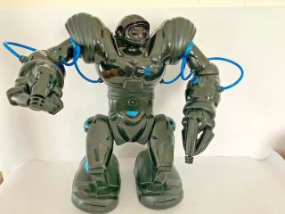 Wowee Robosapien Rs Blue 14 Inch Robot No Remote