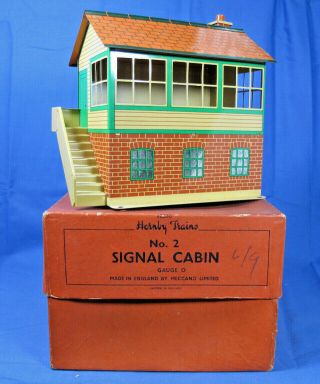 Hornby Trains O Gauge No.  2 Signal Cabin.  In.  Boxed [lot B]