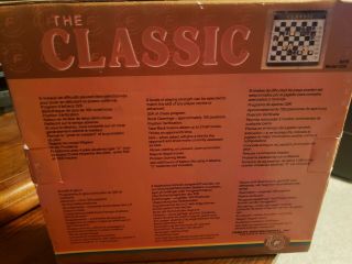 The Classic 1985 ELECTRONIC CHESS Game Fidelity International 3