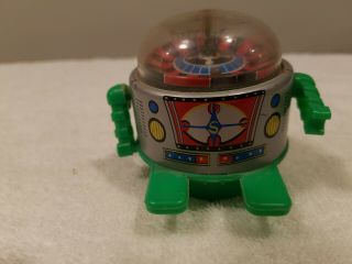 Roulette Robot Made In Japan Tin And Plastic
