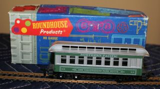 Roundhouse Ho Railroad Train Car Overton Coach Np 3704 Yellowstone Vintage