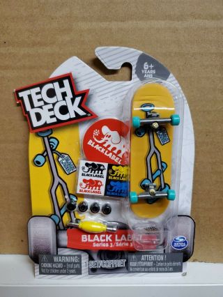Tech Deck Black Label Series 3 96mm Skateboard