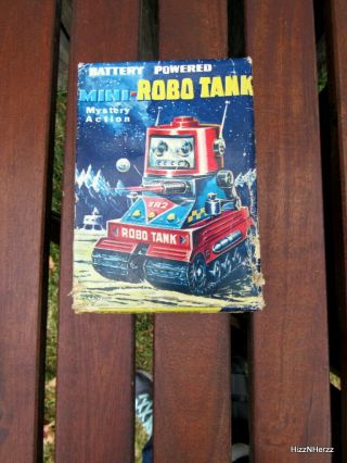 Box Only Tn Nomura Mini Robo Tank Box Japan