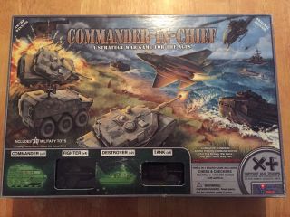Commander - In - Chief Board Game " A Strategy War Game For The Ages "