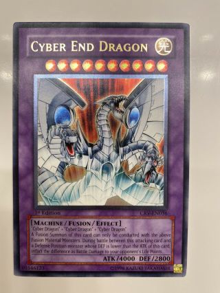 Yugioh Cyber End Dragon Crv - En036 Ultimate Rare 1st Edition English
