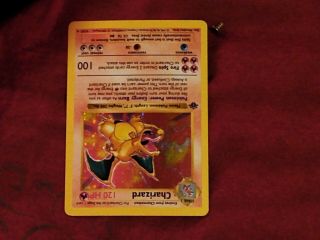 1999 Pokemon Game 1st Edition Shadowless Holographic Charizard 4/102 2