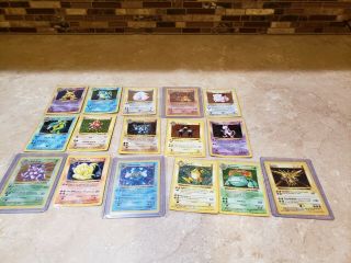 Complete Shadowless Base Set 103/102 Nm - Mp