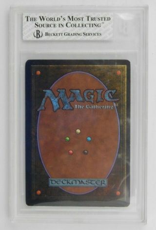 ANCESTRAL RECALL - BGS 8 - Magic The Gathering MtG Unlimited Card 3