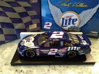 Rusty Wallace 1999 2 Miller Lite Harley - Davidson Ford Taurus Action 1/24