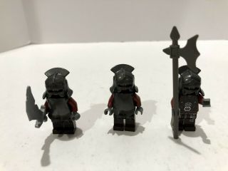 Lego Lord Of The Rings: Three Uruk - Hai Minifigs The Battle Of Helm 
