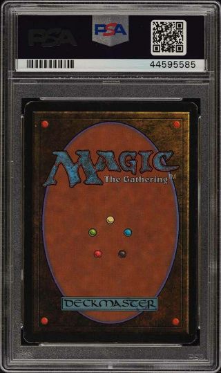 1993 Magic The Gathering MTG Beta Ancestral Recall R B PSA 6 EXMT (PWCC) 2