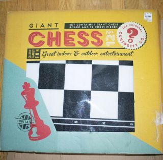 Professor Puzzle Giant Chess Set Britain 5 - 3/4 " King Indoor/outdoor Curiosity Co
