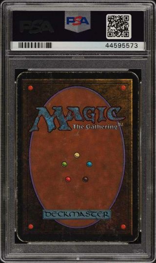 1993 Magic The Gathering MTG Alpha Mox Sapphire R A PSA 3 VG (PWCC) 2