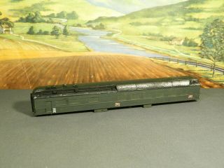 Ho 1:87 Built Old Wood Craftsman Pullman Coach Converted To Mow Storage
