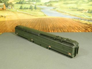 HO 1:87 BUILT Old Wood Craftsman PULLMAN COACH CONVERTED TO MOW STORAGE 2