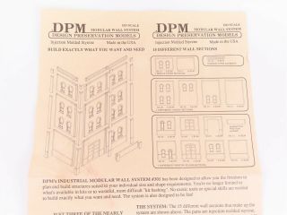 Ho 1/87 Building Kit Dpm Design Preservation Models 352 4 - In - 1 Modular Set