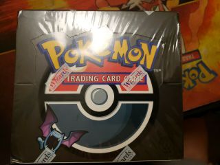 1999 Wizards Of The Coast Pokemon Team Rocket Booster Box (36 Packs)