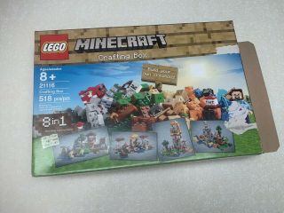 Lego Minecraft Crafting Box (21116) 100 Complete