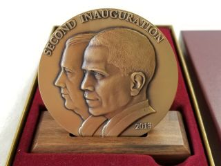 2013 Official Bronze Second Inaugural Medal President Barack Obama Medalcraft