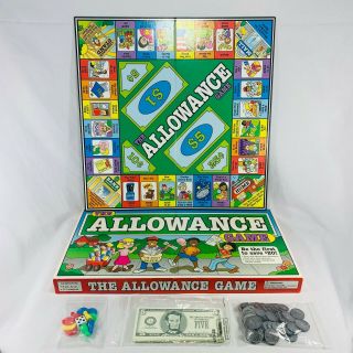 The Allowance Board Game - Complete - Ages 5 & Up - 2 To 4 Player - Lakeshore