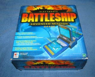 Electronic Talking Battleship Advanced Mission Complete Great 2000 Hasbro