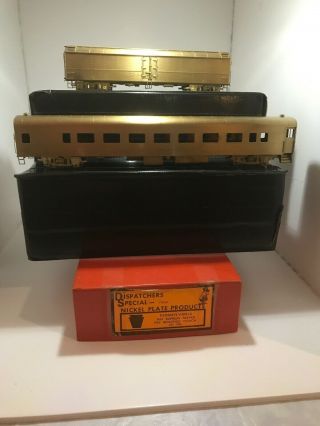Nickel Plated Brass Reefer And Coach Train