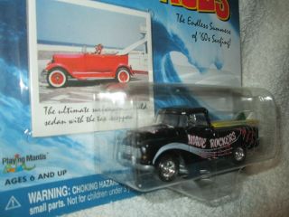 1956 Chevy Pickup Surf Rods Wave Rockers W/surf Board 1/64 Johnny Lightning 2001