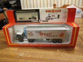 Then & Now Winn Dixie Hartoy 8 The Beef People C Series Ford Truck 1:64