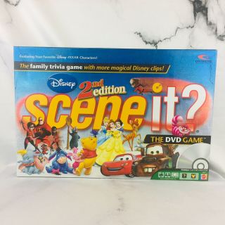 Disney Scene It 2nd Edition Disney Pixar Family Dvd Game 100 Complete