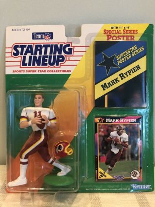 1992 Starting Lineup - Slu - Nfl - Mark Rypien - Washington Redskins