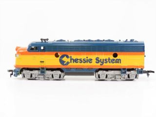 Ho Scale Tyco Chessie System F9 Diesel Locomotive Unpowered Dummy Unit 4015