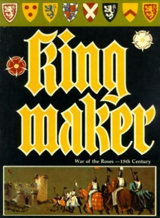 Avalon Hill War Games Kingmaker (1st Edition) Box Vg