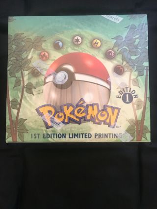 Pokemon Jungle 1st Edition Factory Booster Box