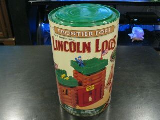 Lincoln Logs Frontier Fort - Complete - Great Shape - Great Deal - Save Big