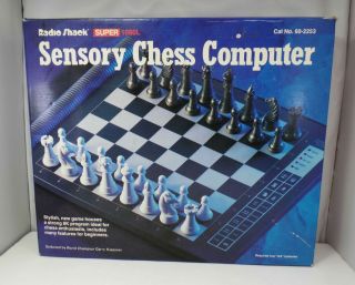 Radio Shack 1680l Sensory Chess Computer 60 - 2253 - &